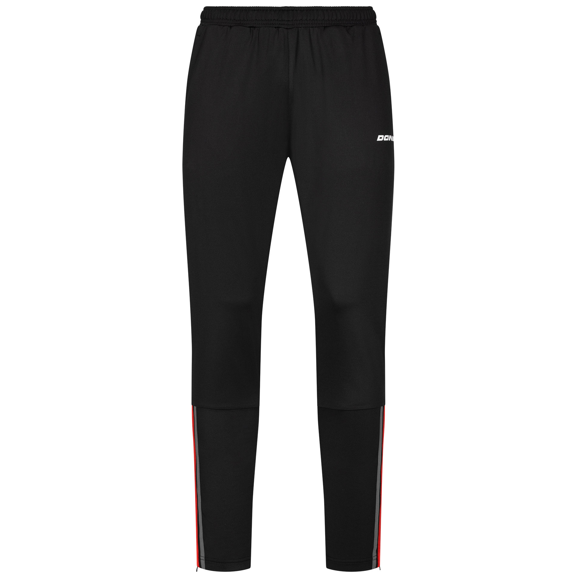 Pantalon Capri Noir/Rouge