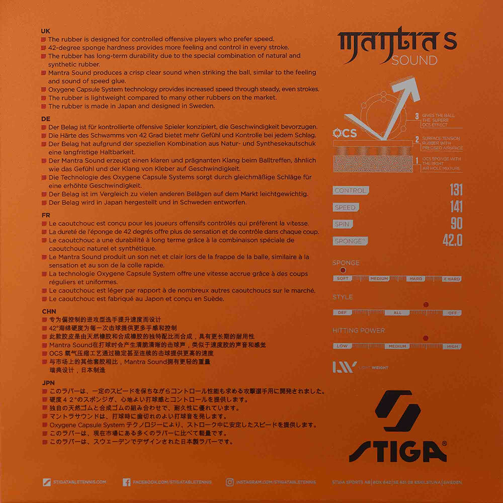STIGA MANTRA SOUND – Image 2
