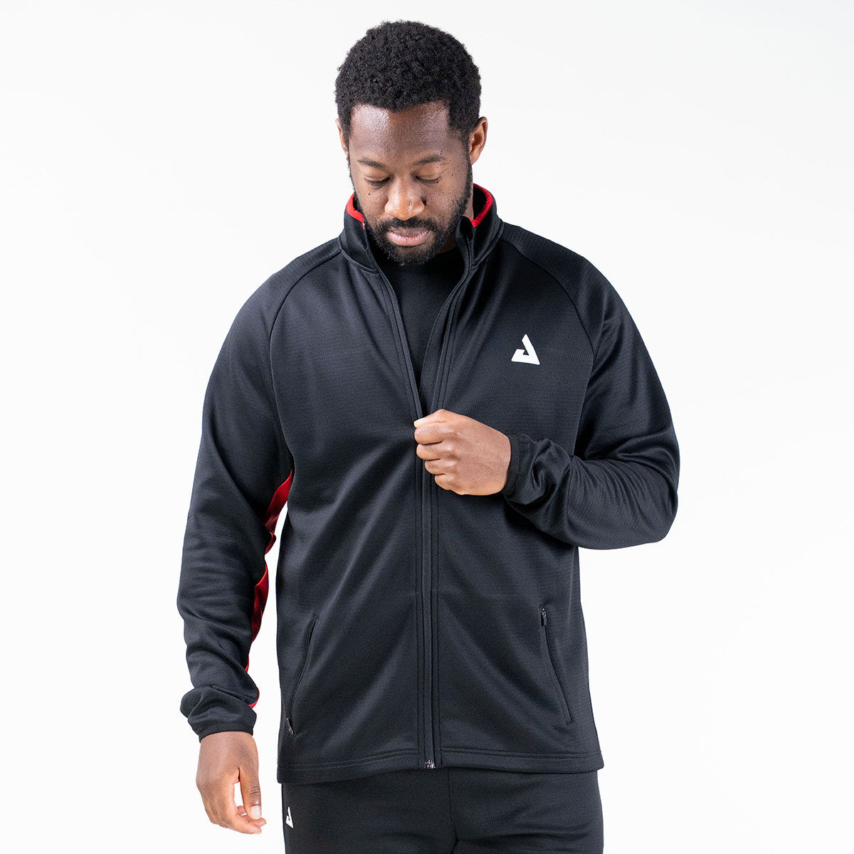 JOOLA Veste survêtement TEAM 26 noir-rouge